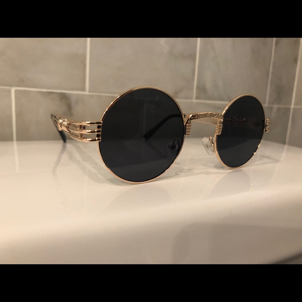 Vintage Gold Framed Sunglasses